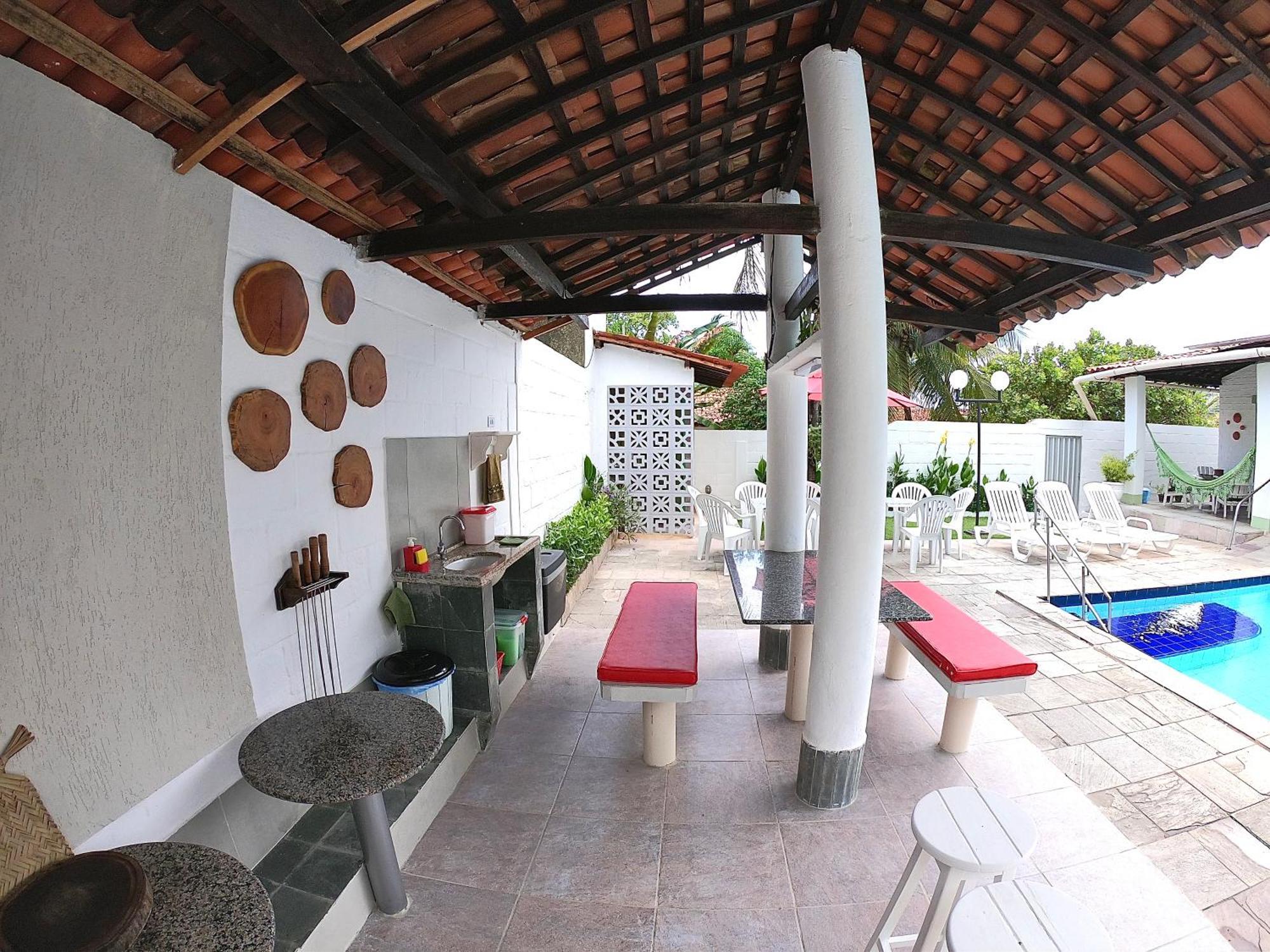 Casa mobiliada com piscina para família Sirinhaém Exterior foto